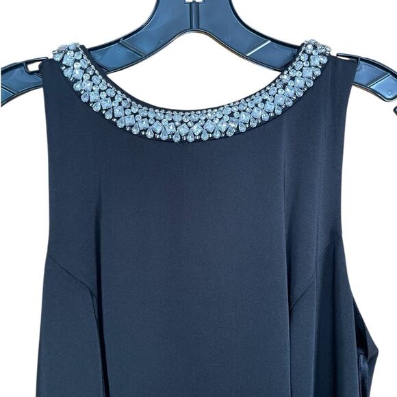 Mac Duggal NEW Size 6 Style 49093 Black Embellished Neck Sleeveless Trumpet Gown - Picture 7 of 8